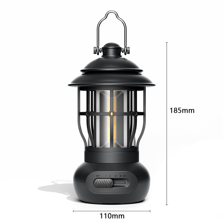 Vintage Style USB Rechargeable Tent Light