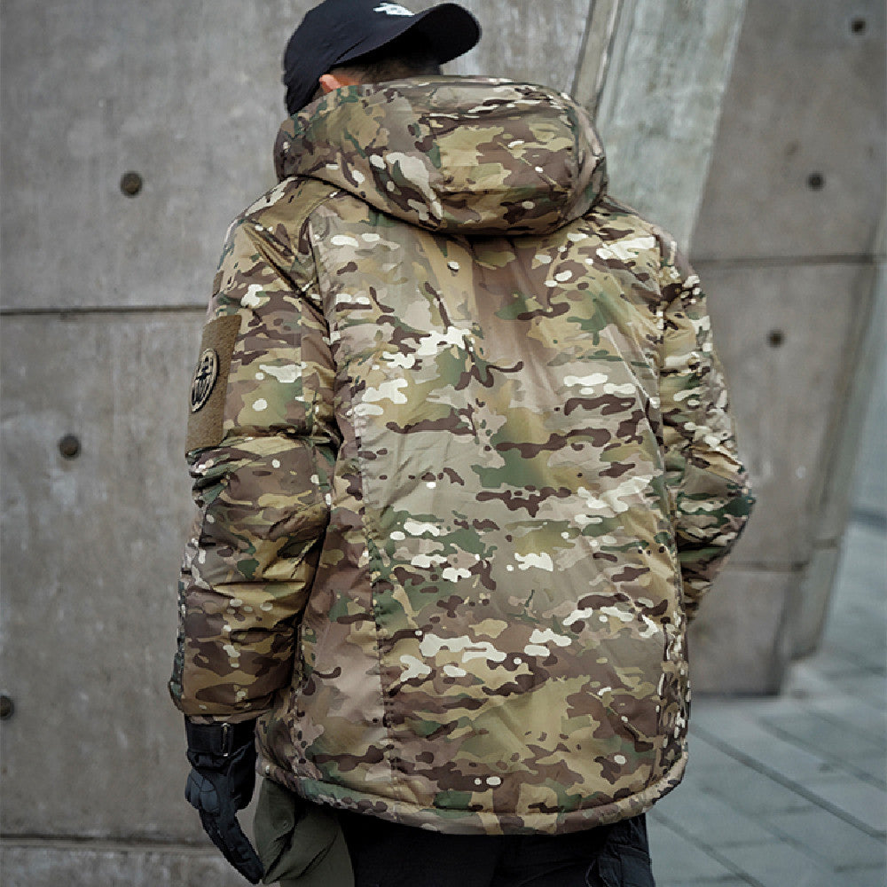 Warm Camouflage Cotton Jacket