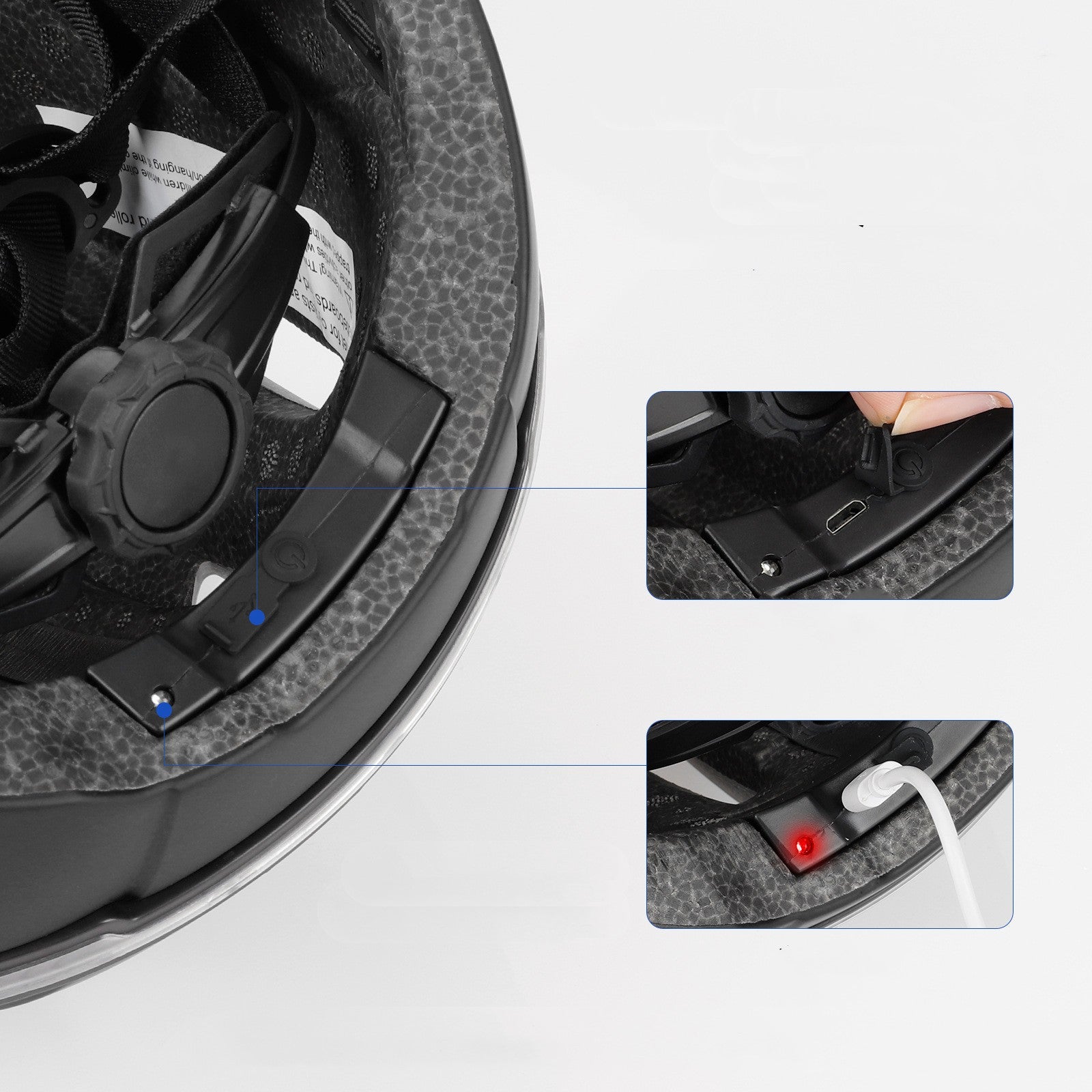 Remote Steering Intelligent Helmet Mountain Bike