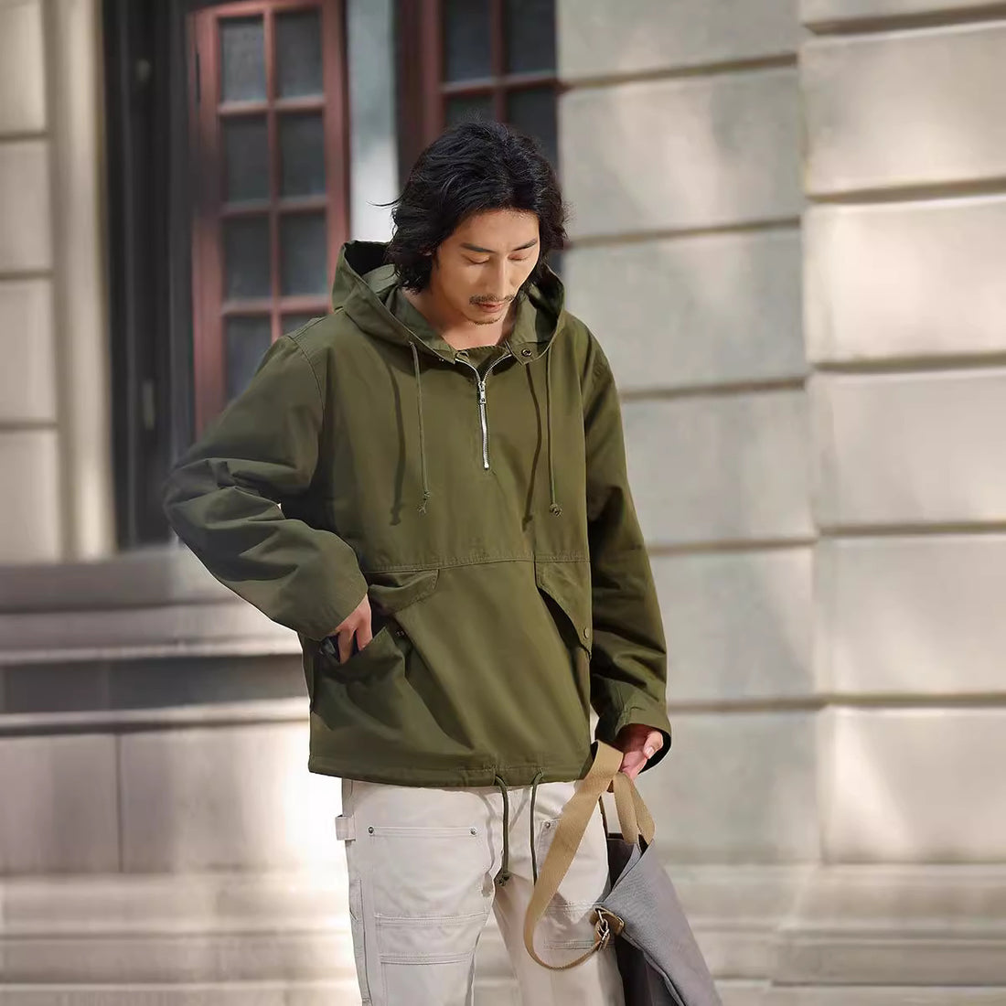 Hooded Camouflage Jacket Outdoor