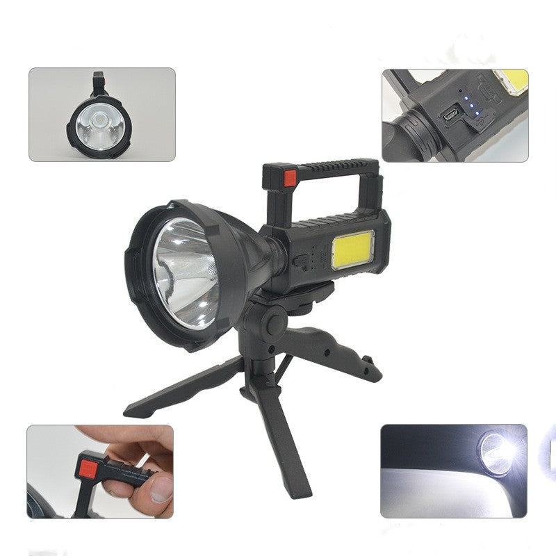 Outdoor Camping Flashlight With Bracket