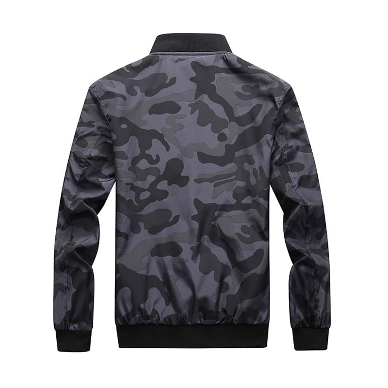 Men's Camouflage Jacket Men's Coat