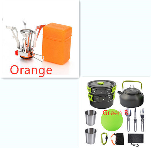 Outdoor Camping Cookware Travel Tableware