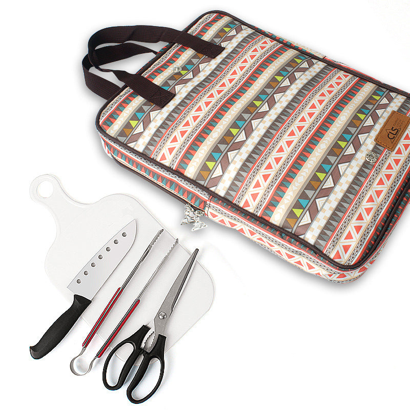 New Outdoor Cookware Five-Piece Set Camping