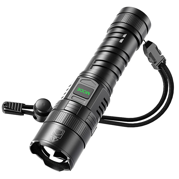 Electric Display Camping Portable Flashlight