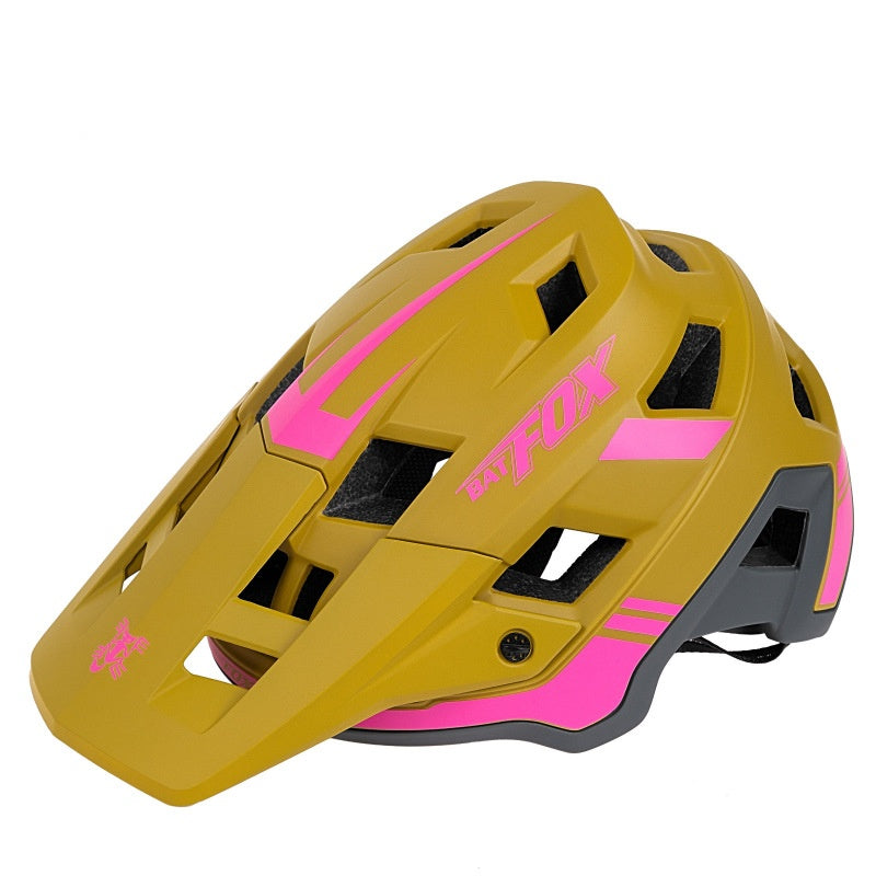 Bicycle Mountain Bike Integrated Helmet