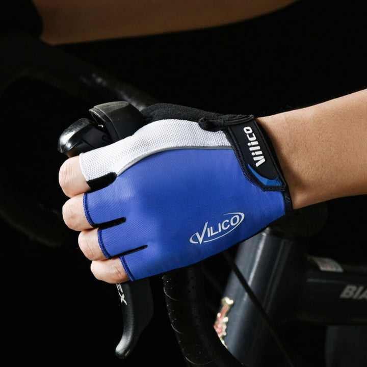 Unisex Road Bike Half-finger Gloves