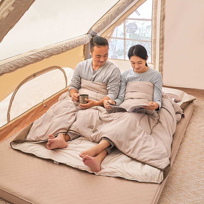 Double Sleeping Bag Outdoor Thickened