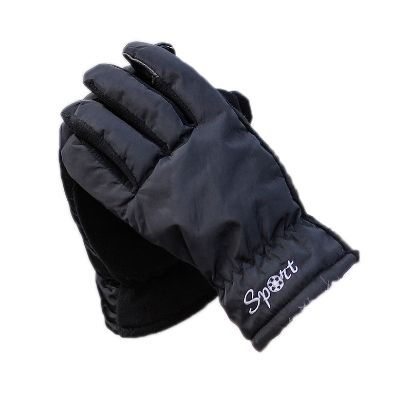 Windproof ski riding electric bike gloves