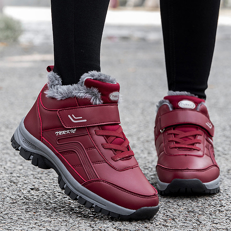 Velcro Snow Boots Climbing Hiking Shoes