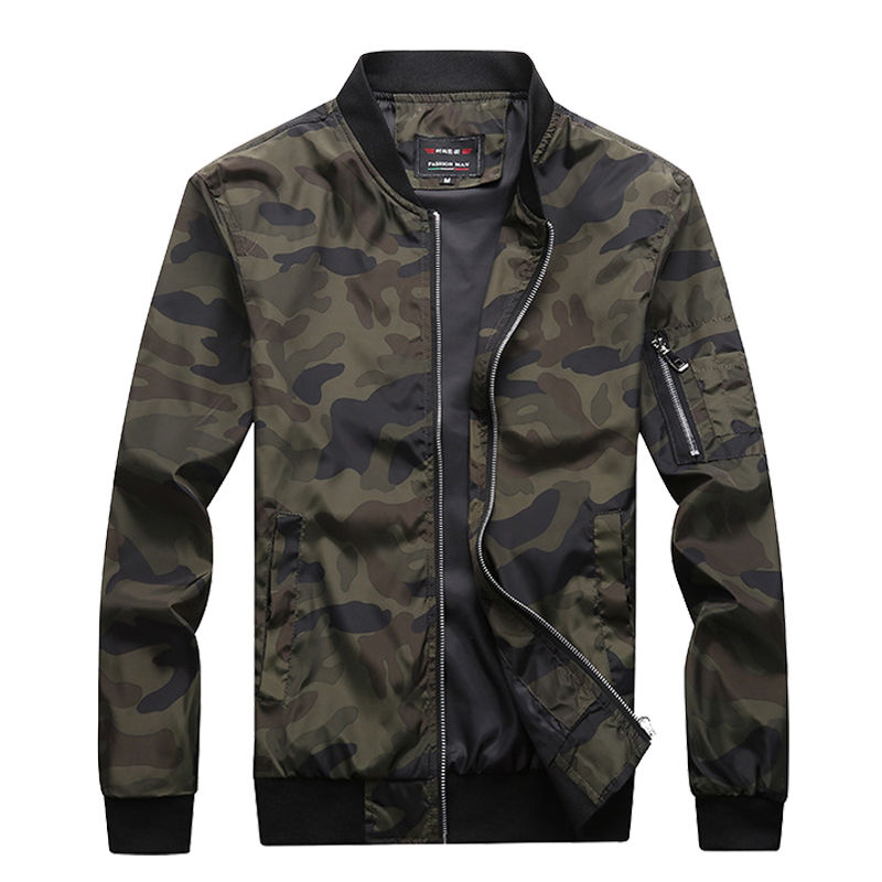 Men's Camouflage Jacket Men's Coat