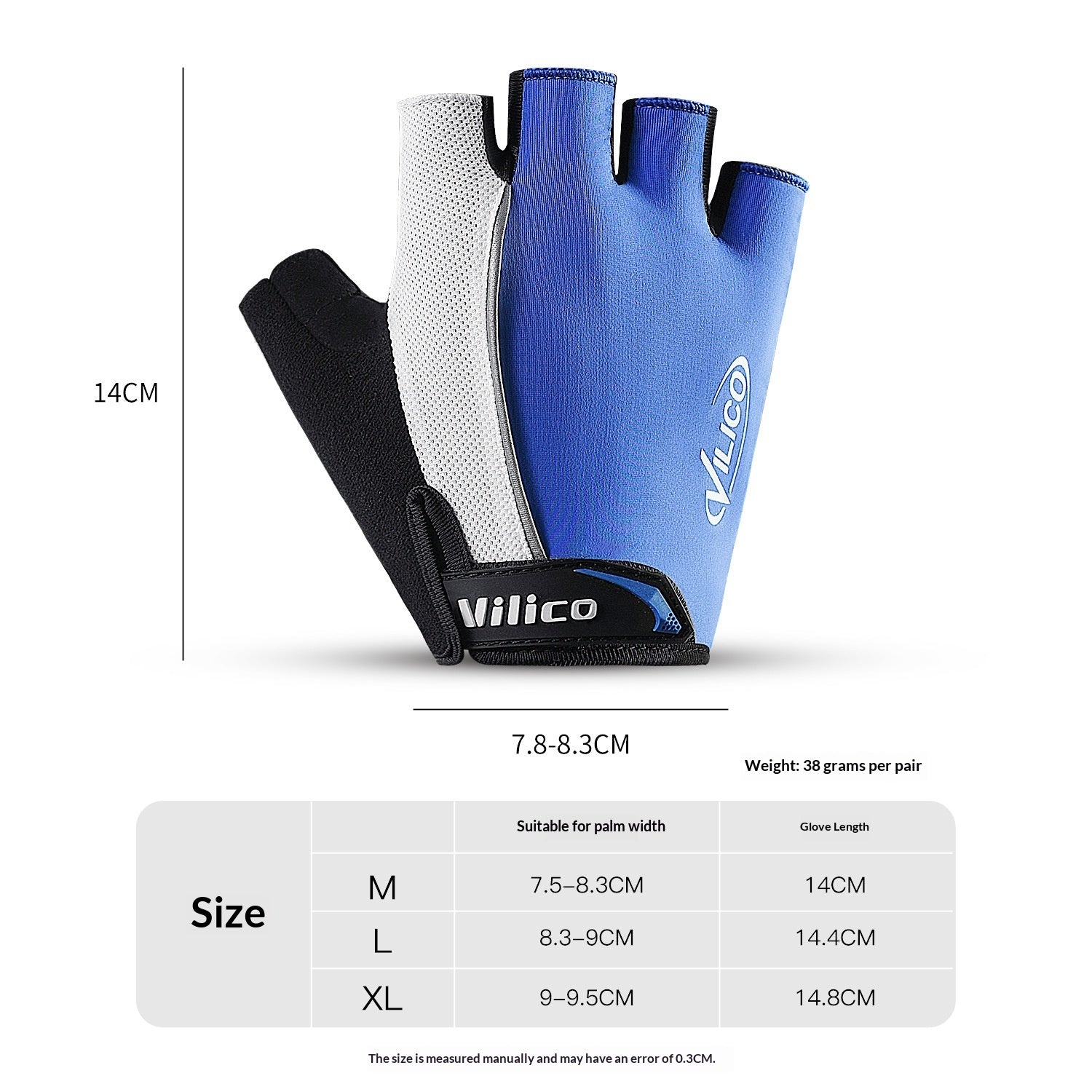 Unisex Road Bike Half-finger Gloves