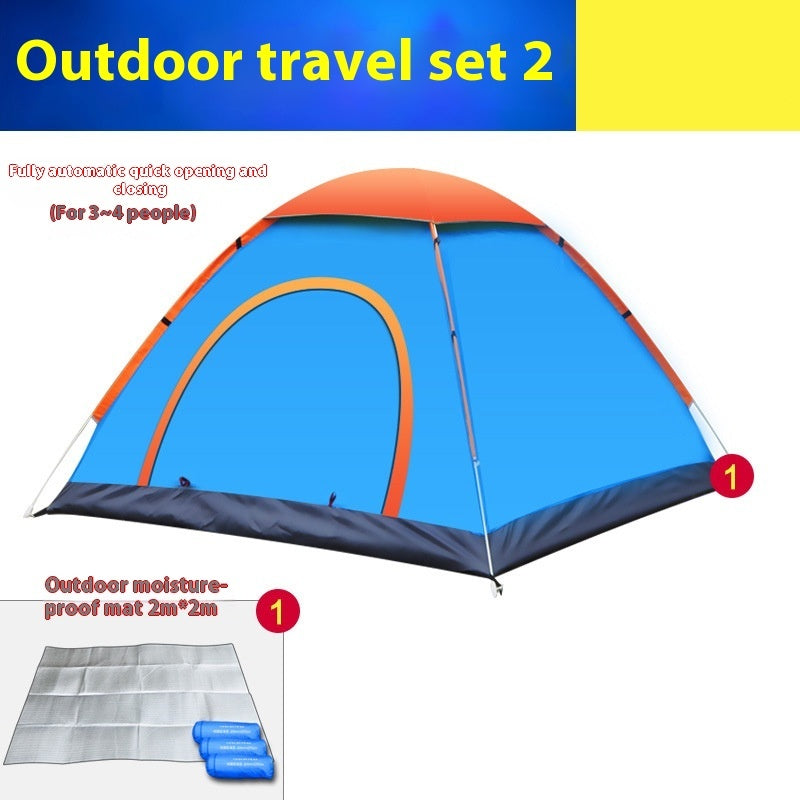 Multi-person Camping Double-door Tent