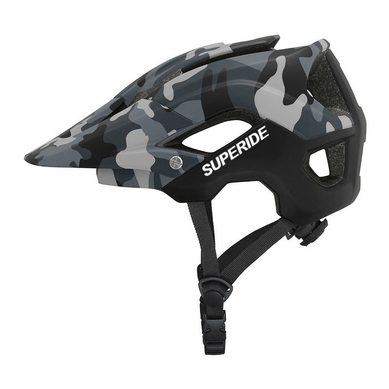 Breathable Integrated Mountain Bike Helmet