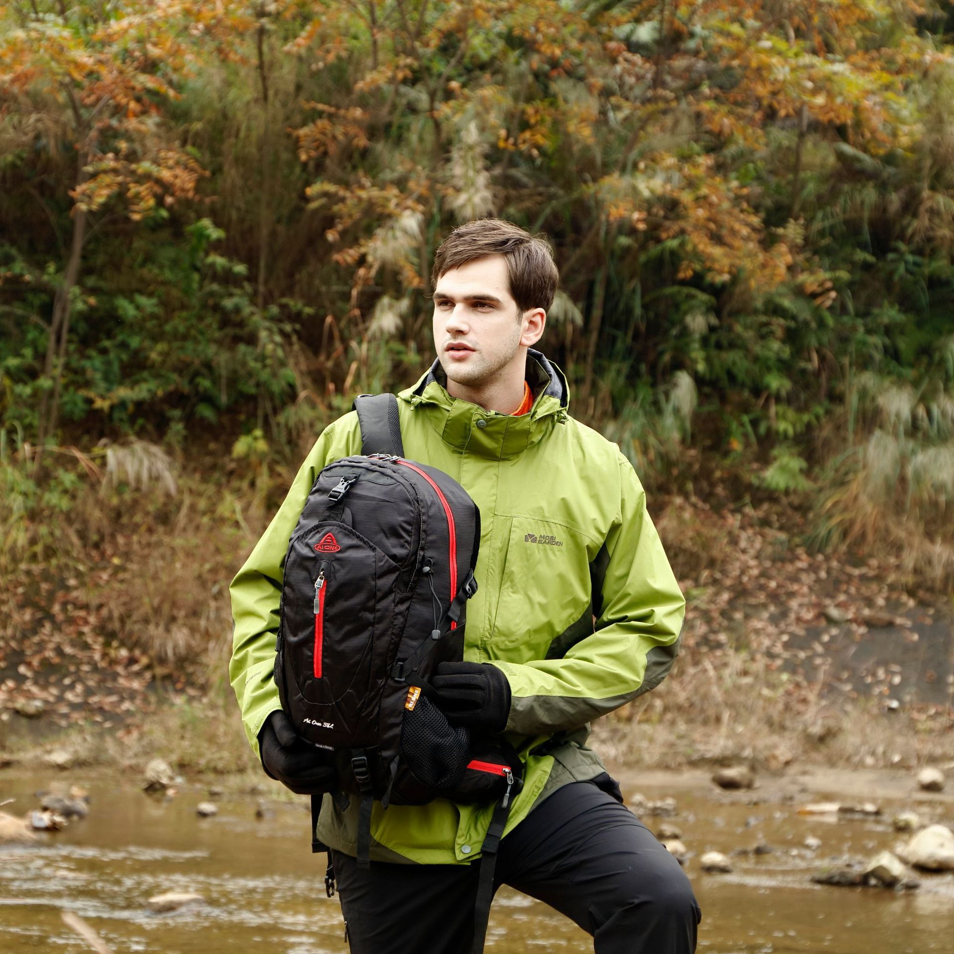 Outdoor Sports Hiking Leisure Travel Nylon Backpack