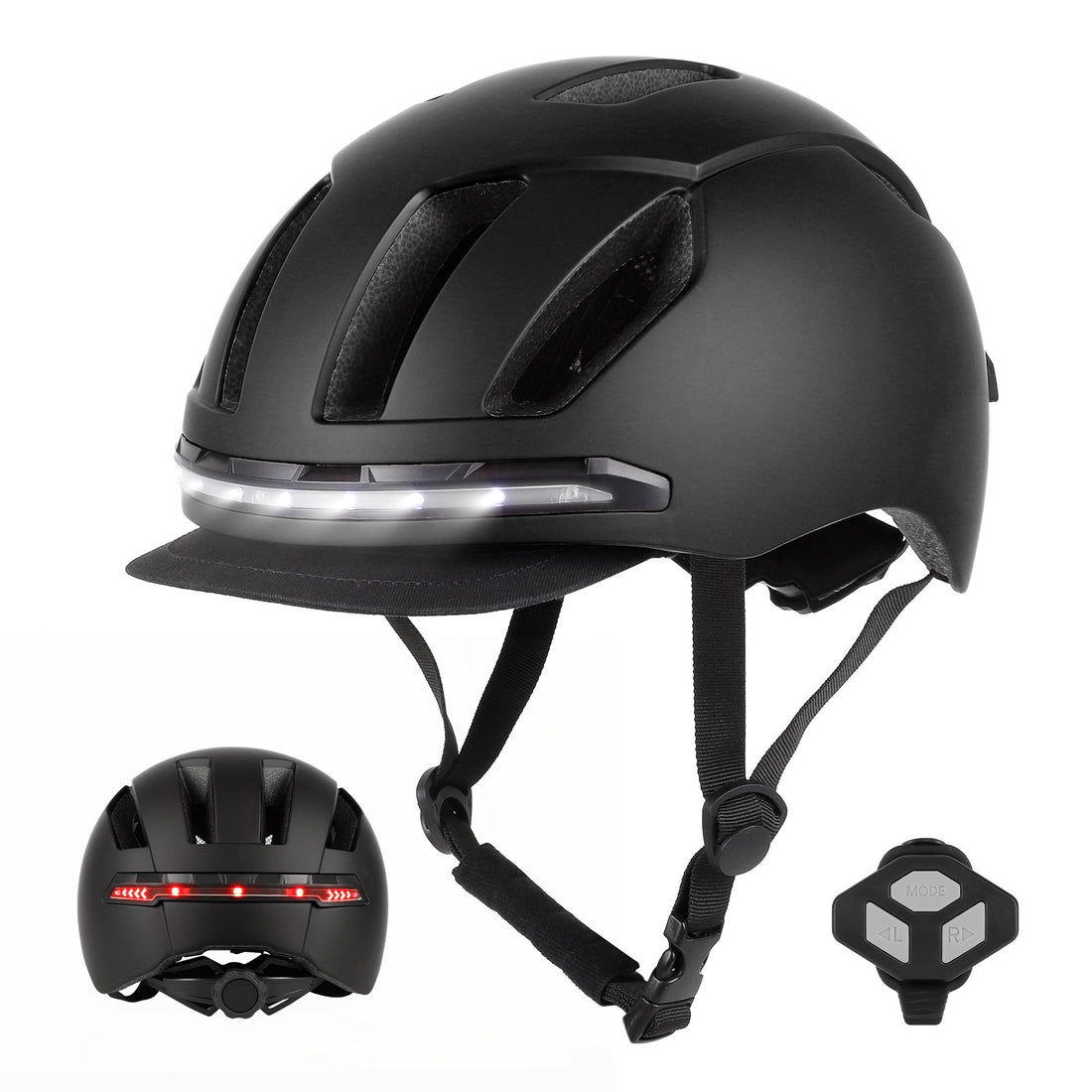 Remote Steering Intelligent Helmet Mountain Bike