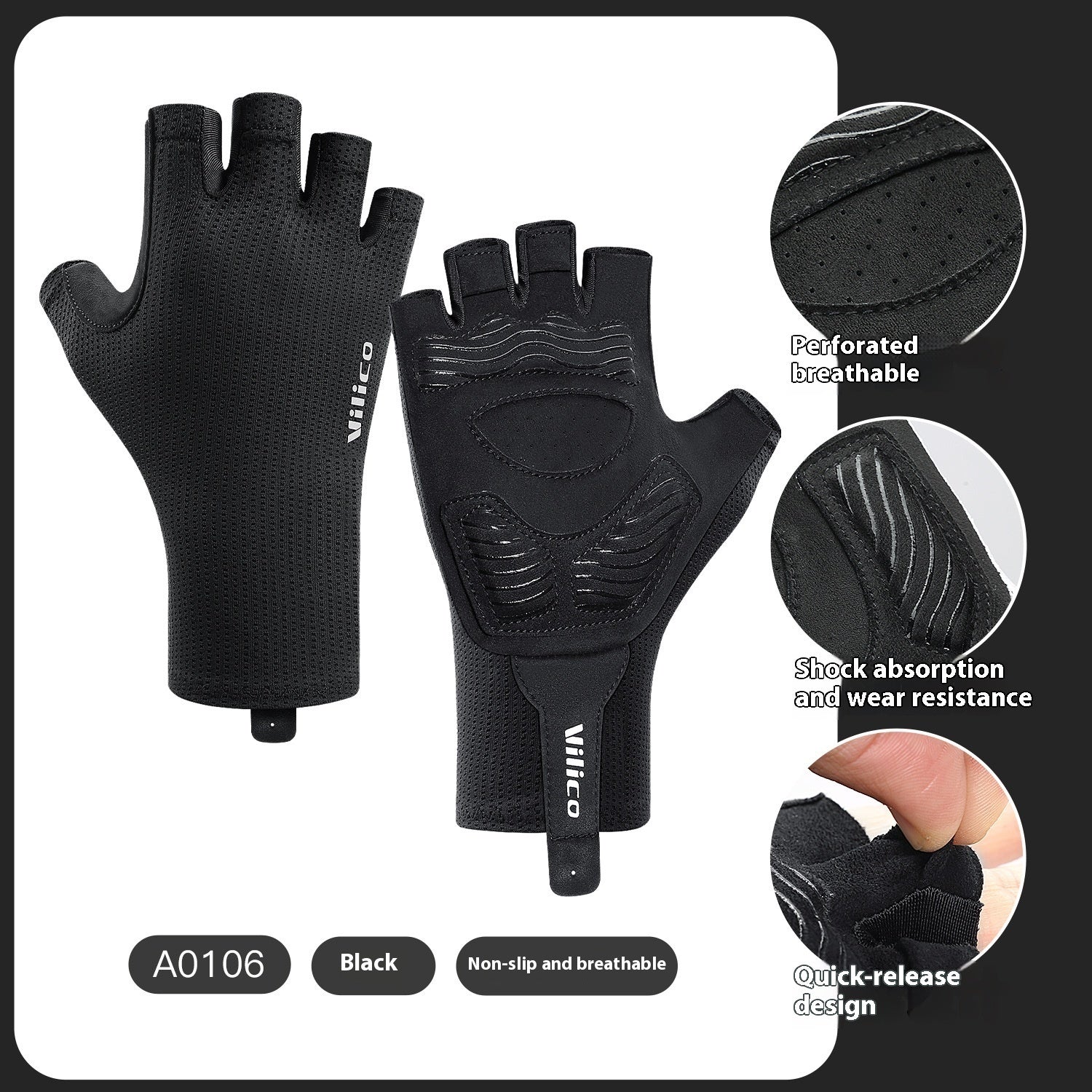 Outdoor Mountain Bike Riding Gloves