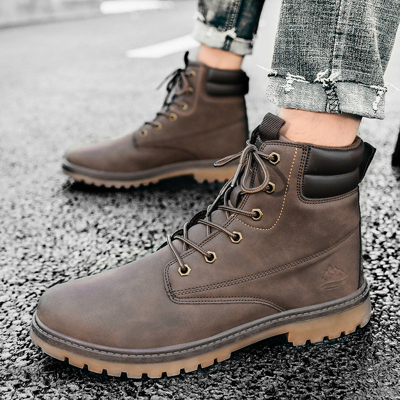British Fashion High-top Boots