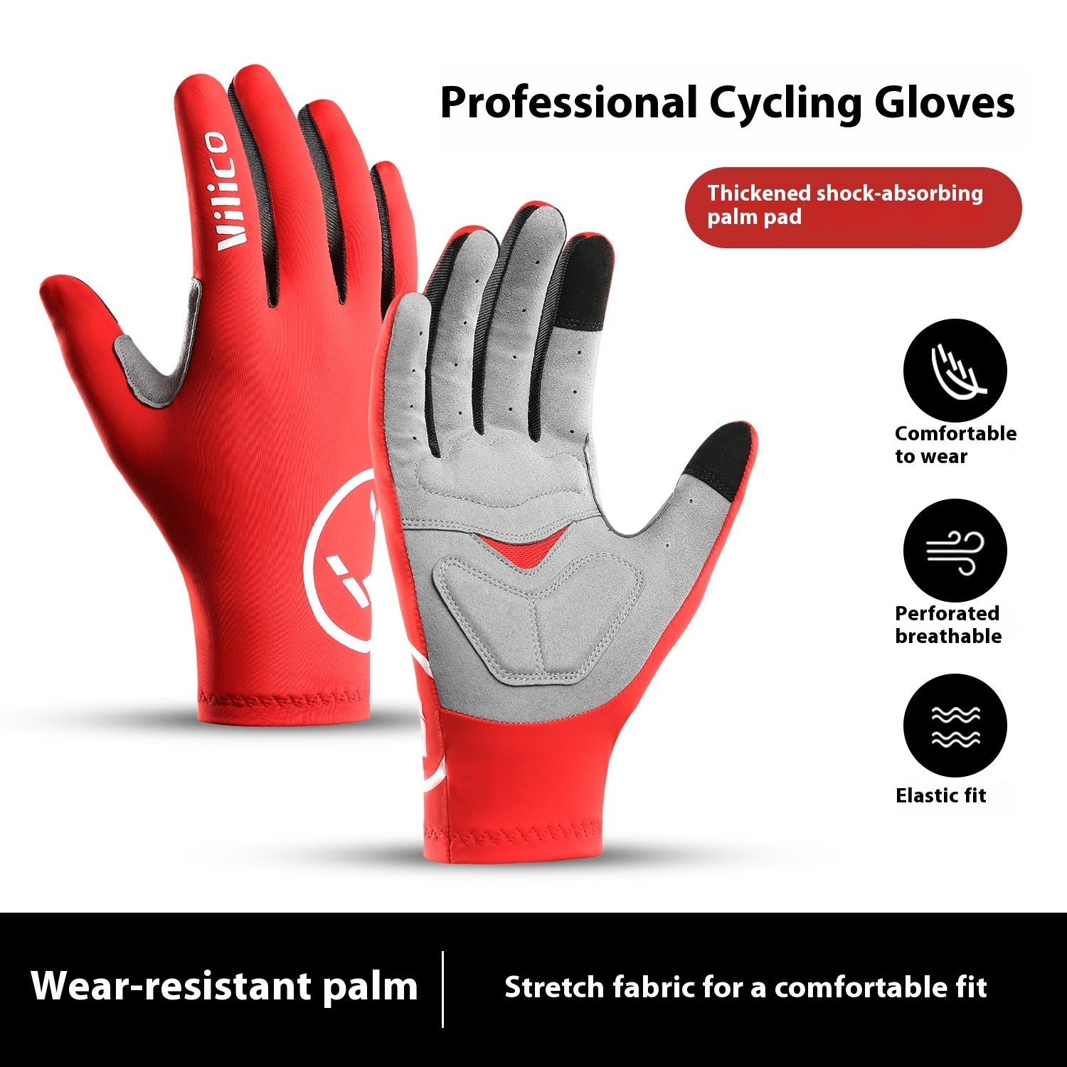 Outdoor Mountain Bike Riding Gloves