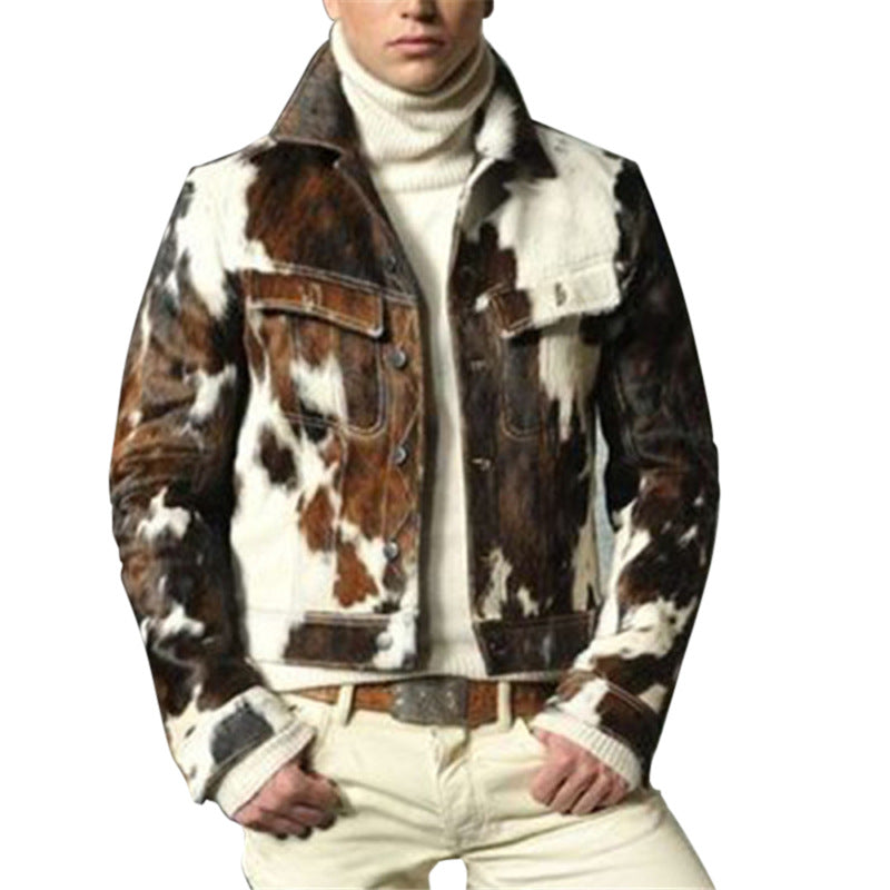 Men's Slim Camouflage Jacket Coat