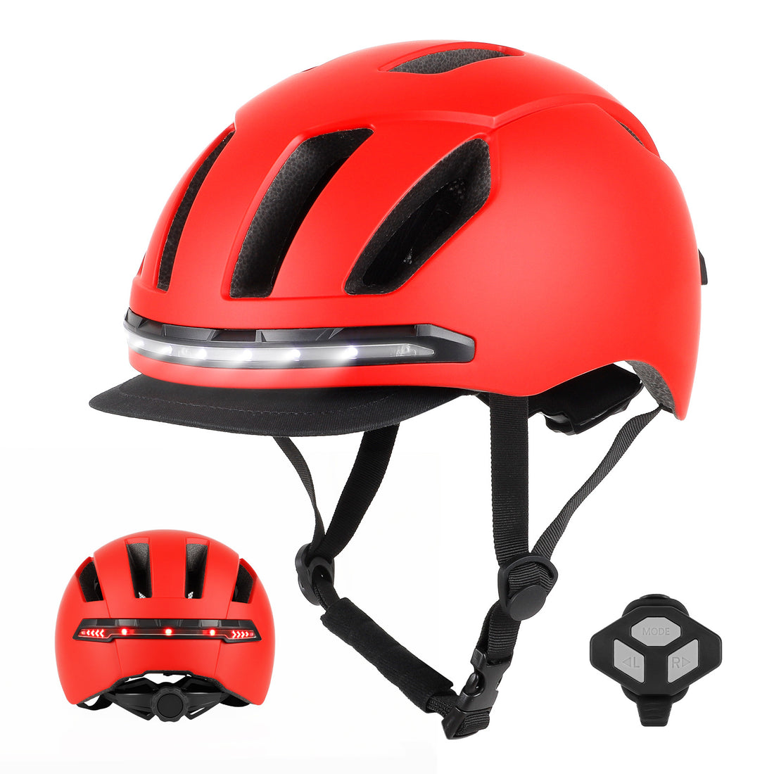Remote Steering Intelligent Helmet Mountain Bike