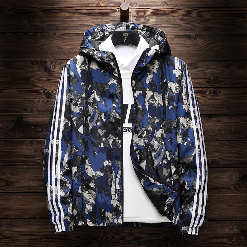 Men's Outerwear Camouflage Jacket