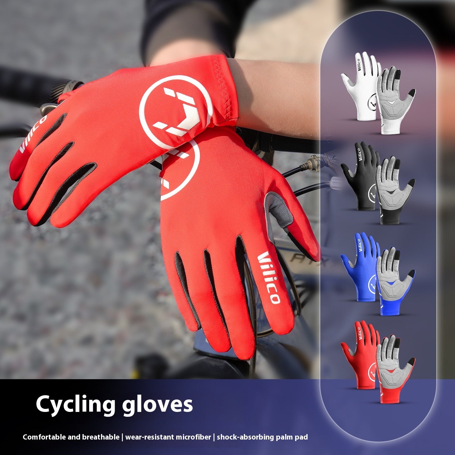 Outdoor Mountain Bike Riding Gloves