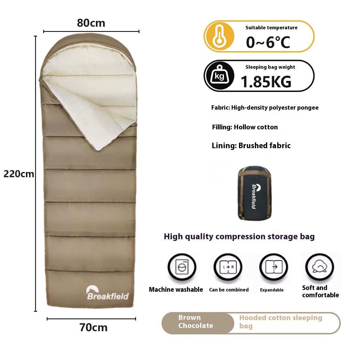 Waterproof Cotton Sleeping Bag
