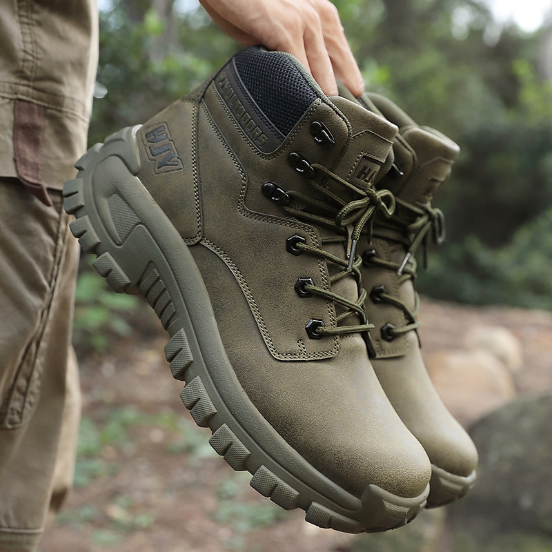 High-top Hiking Boots