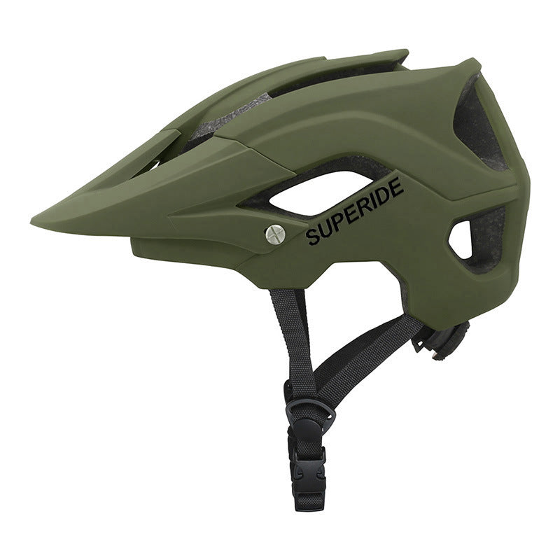 Breathable Integrated Mountain Bike Helmet